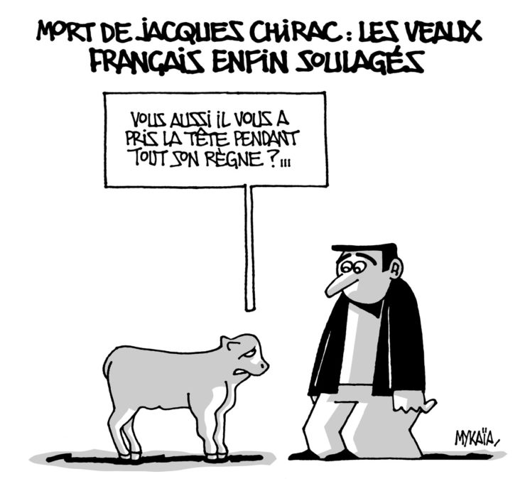 Mort de Jacques Chirac : les veaux français enfin soulagés