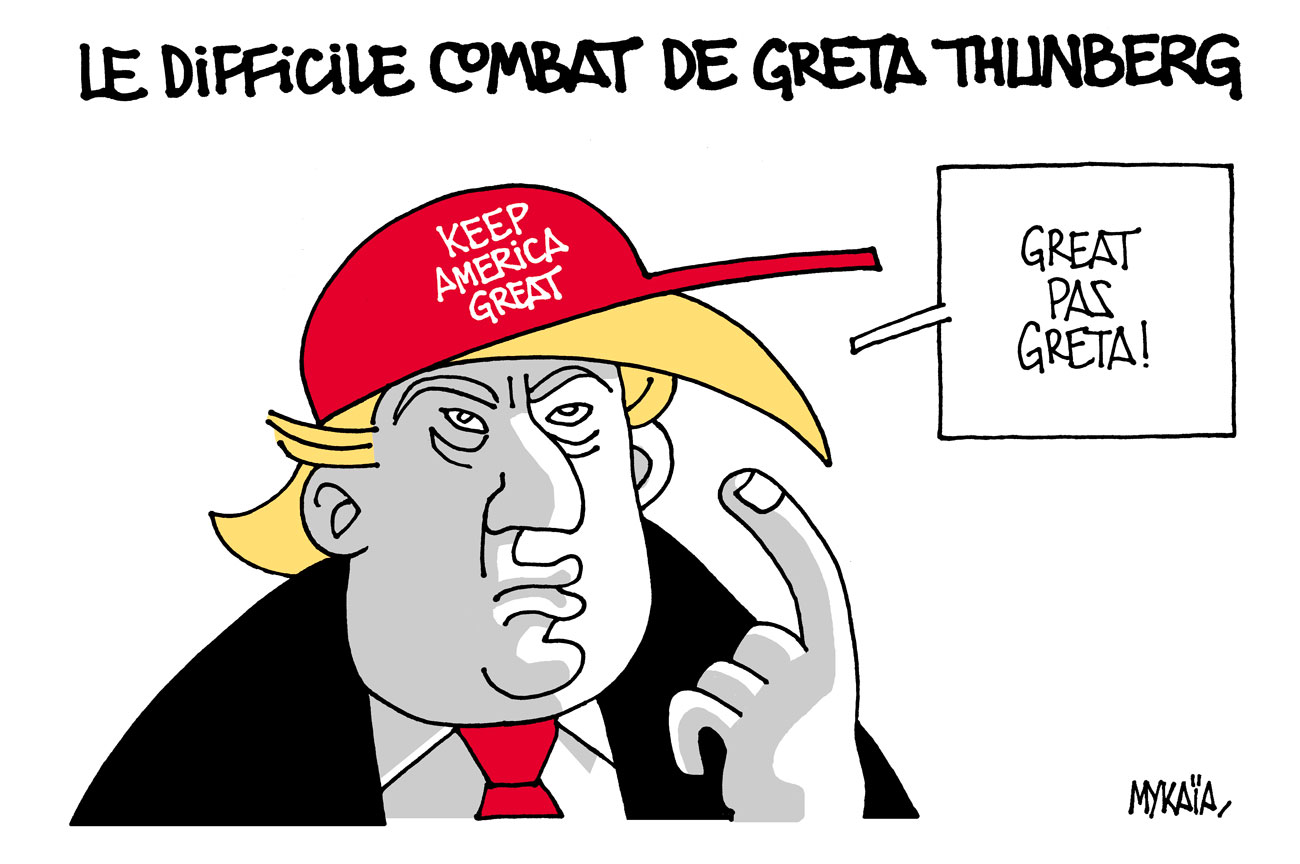 Greta vs Donald