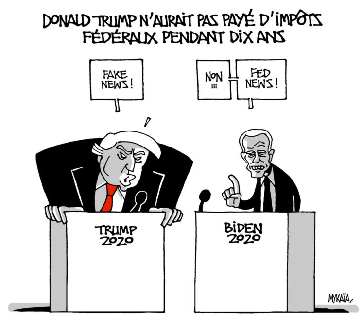 Donald trompe les impôts