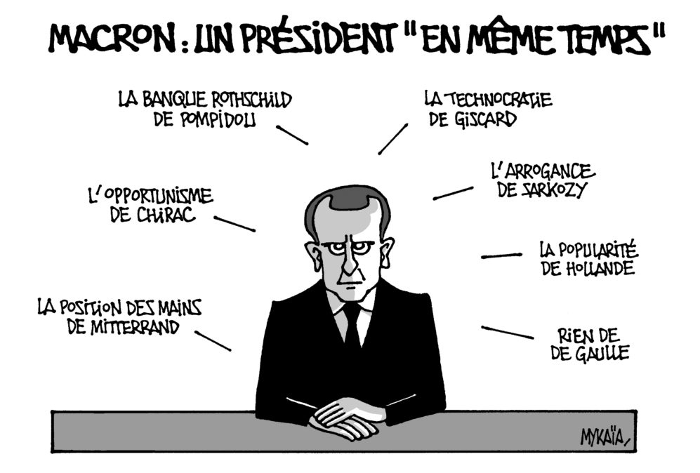 Macron : un président "en même temps"