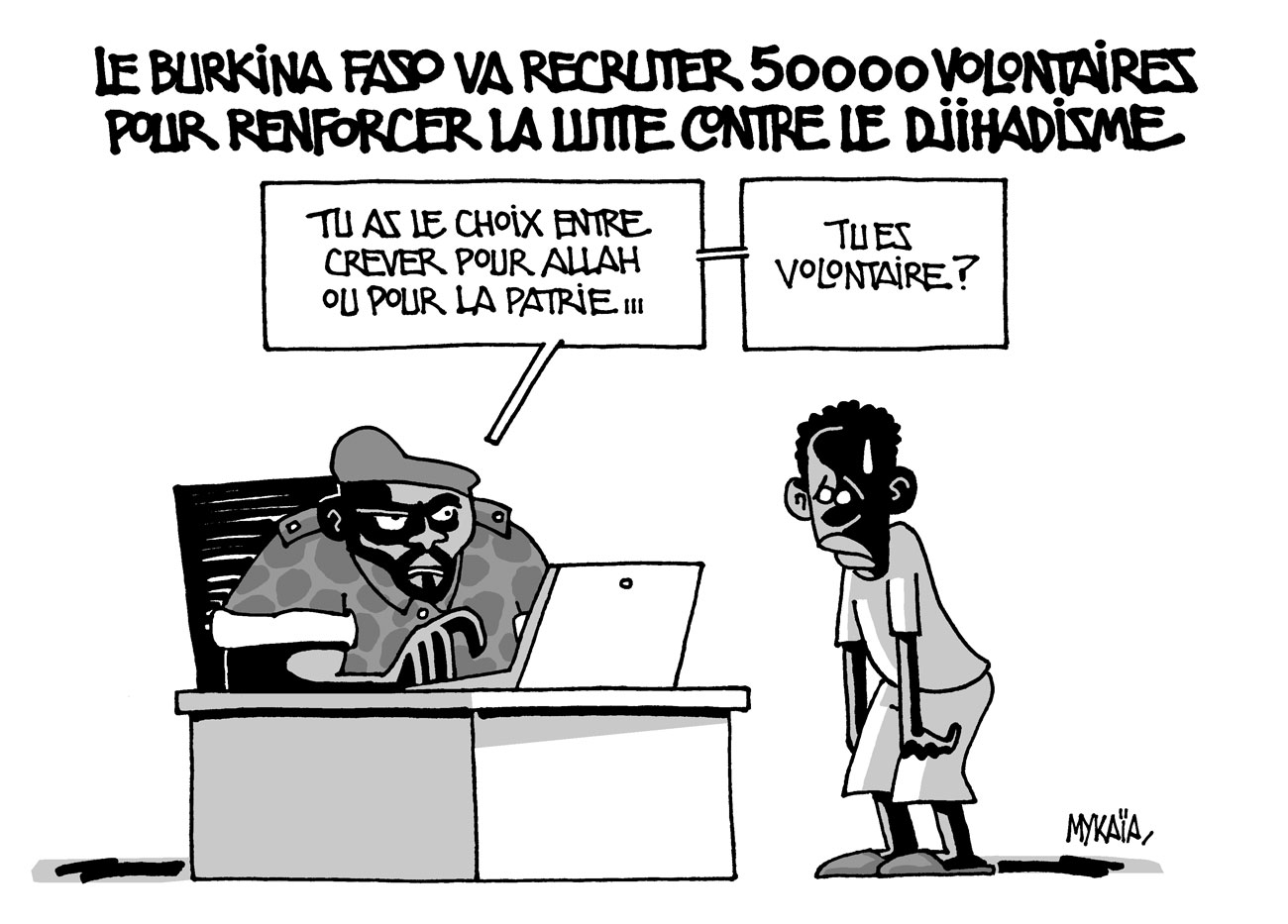Le Burkina Faso va recruter 50 000 volontaires pour renforcer la lutte contre le djihadisme