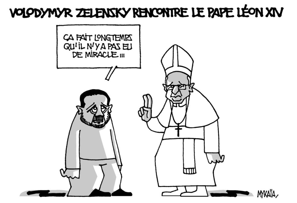 Volodymyr Zelensky rencontre le Pape Léon XIV