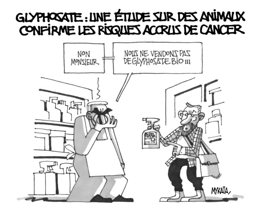 Glyphosate : une étude sur des animaux confirme les risques accrus de cancer