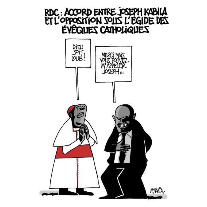 RDC : ACCORD ENTRE JOSEPH KABILA ET L'OPPOSITION SOUS L’ÉGIDE DES ÉVÊQUES CATHOLIQUES