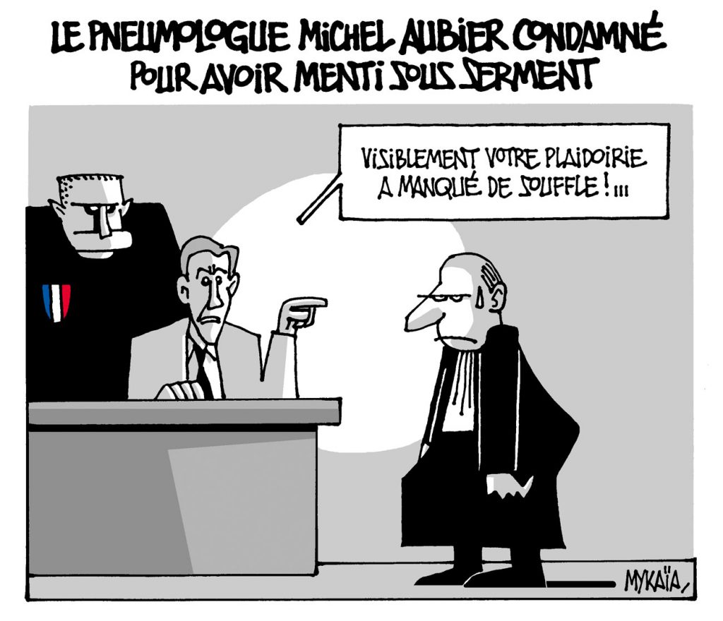 Le pneumologue Michel Aubier condamné pour avoir menti sous serment