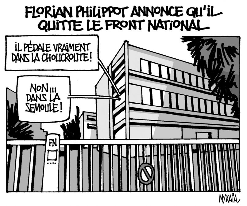 Florian Philippot quitte le FN