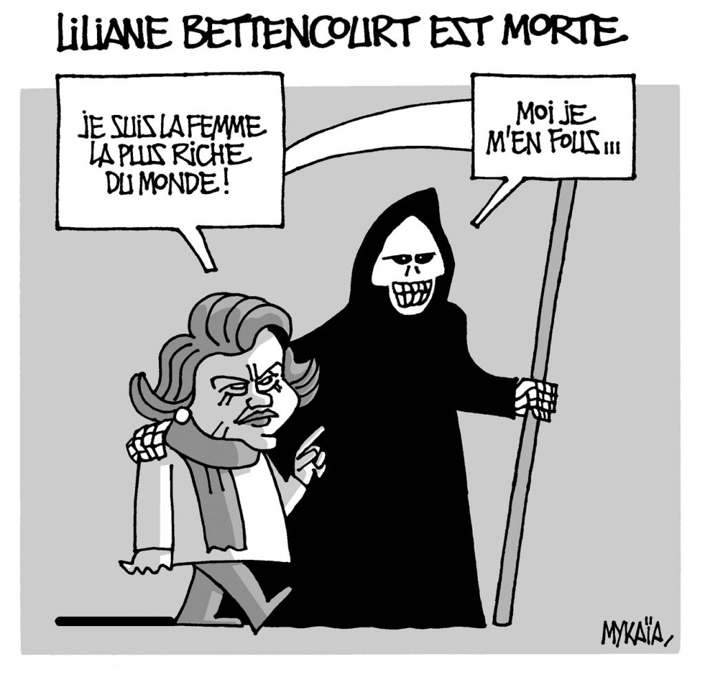 Liliane Bettencourt est morte