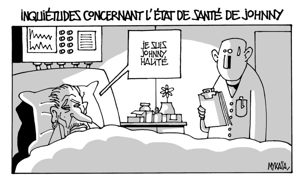 Inquiétudes concernant l'état de santé de Johnny