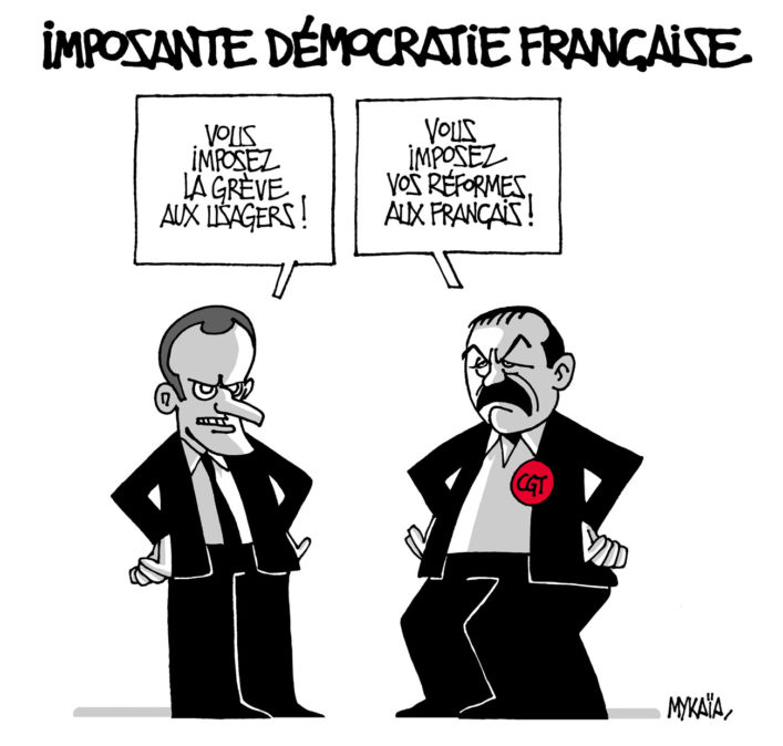 Imposante démocratie française