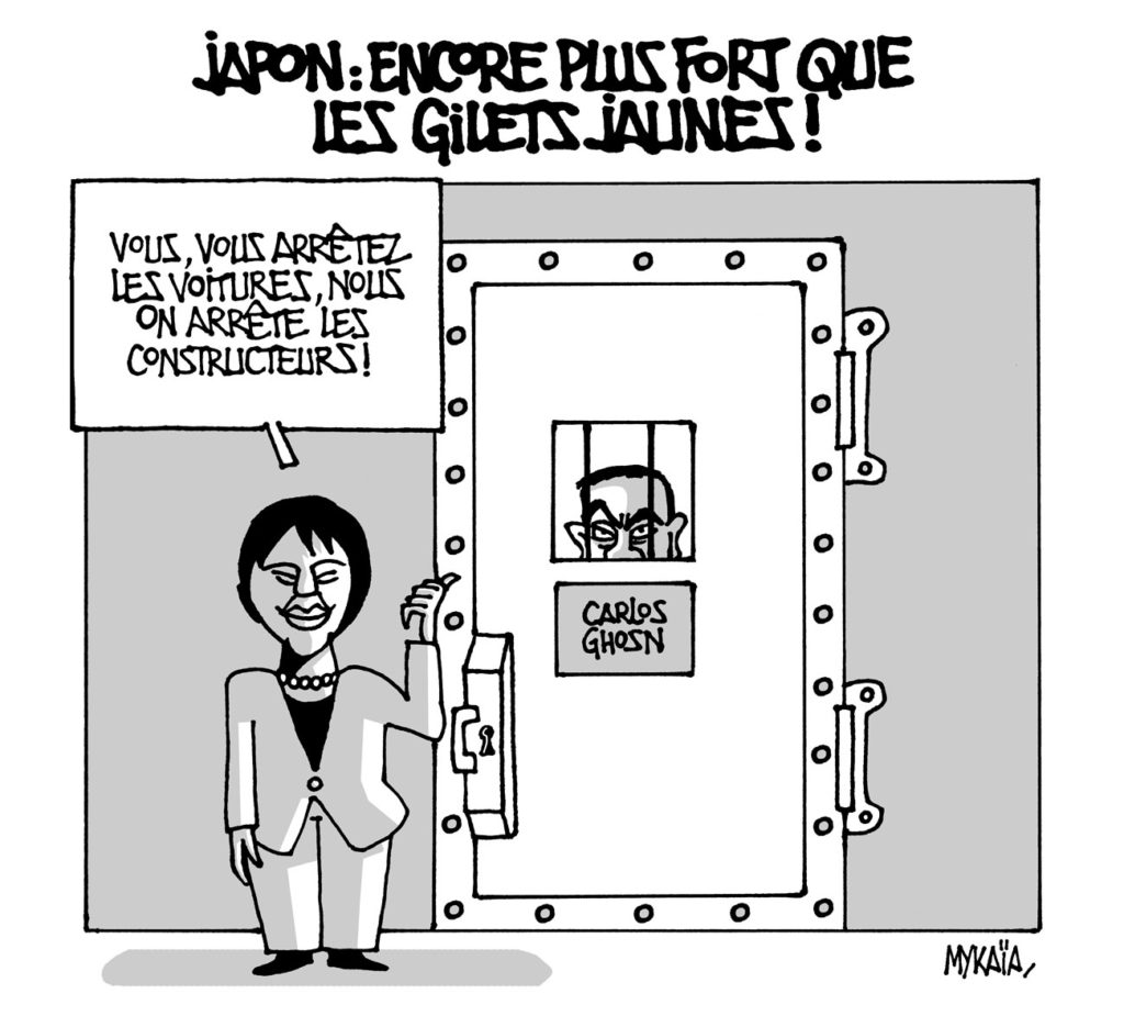 Carlos Ghosn en garde à vue au Japon