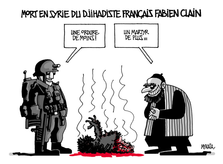 Mort du djihadiste français Fabien Clain en Syrie