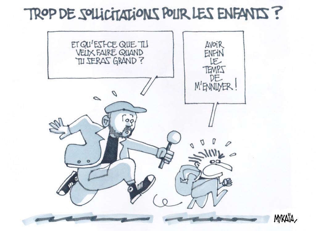 Enfants : un emploi du temps de ministre ?