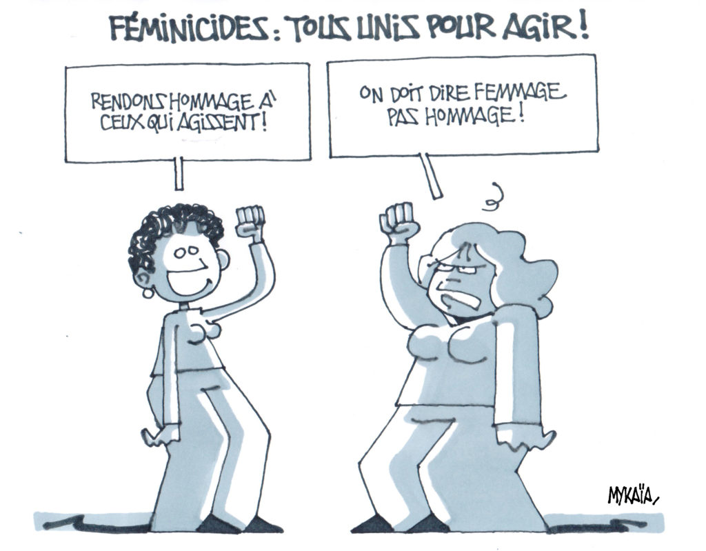 Féminicide : en parler, ça suffit ?