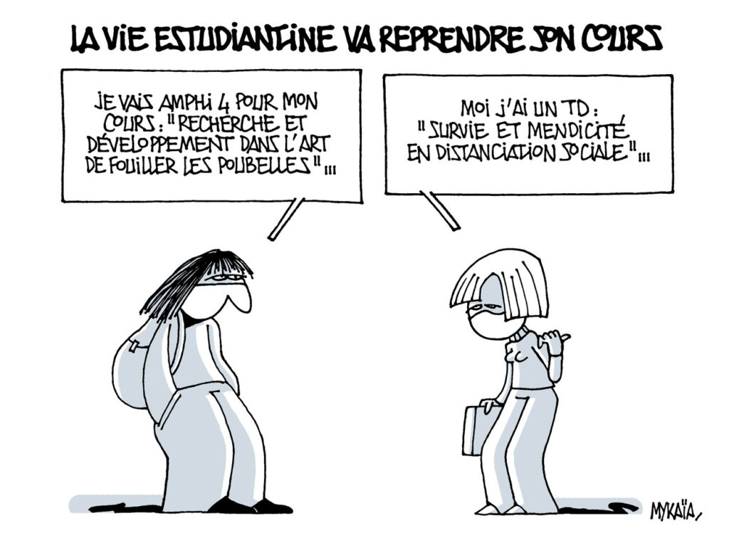 La vie estudiantine reprend son cours