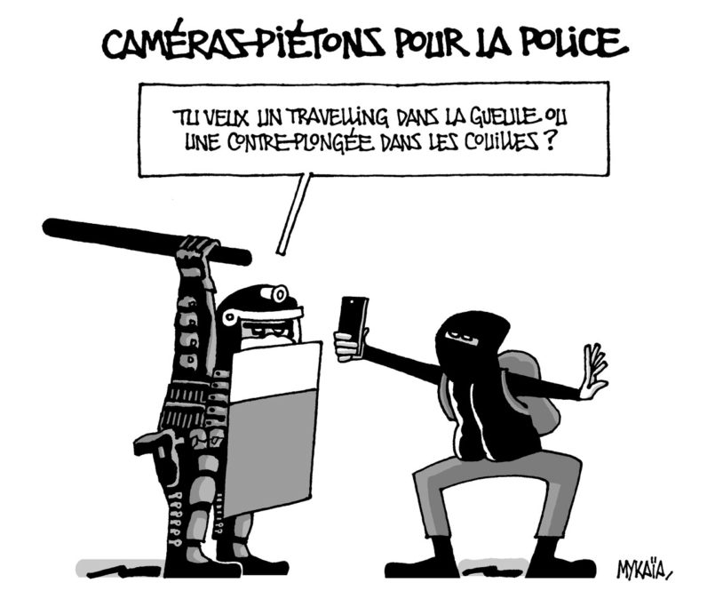 Caméras-piétons pour la police