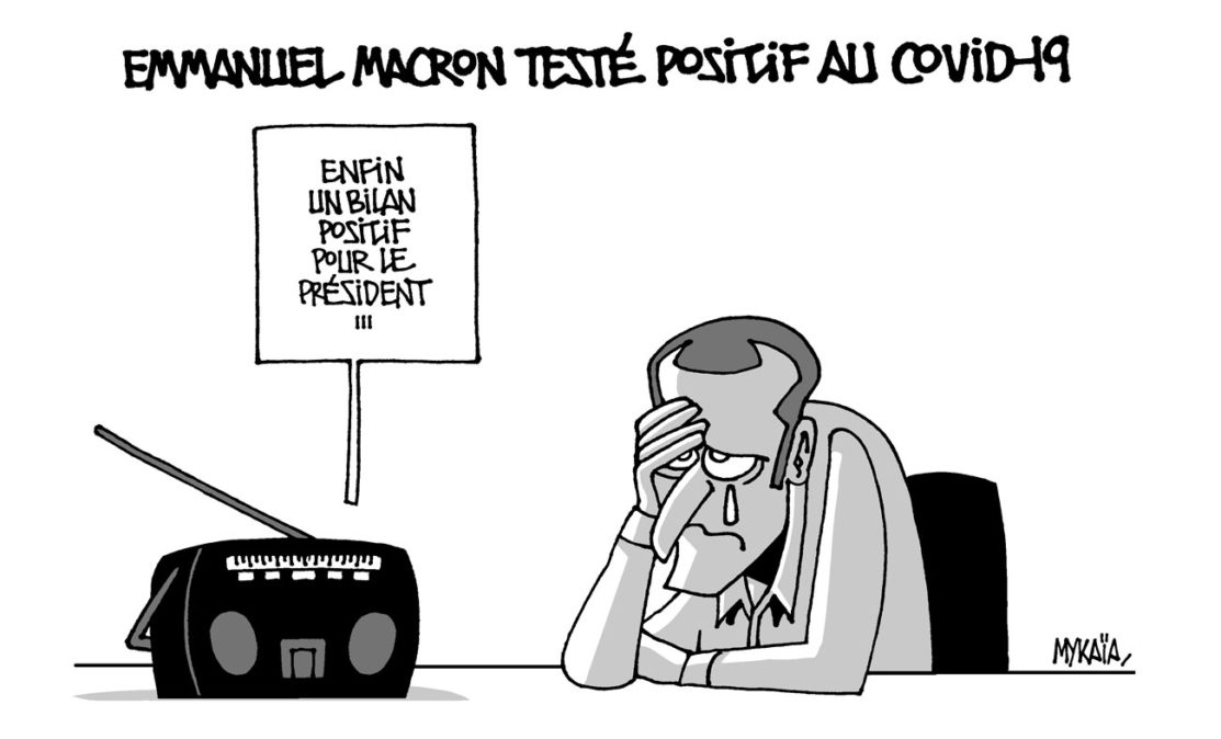Emmanuel Macron testé positif au COVID-19