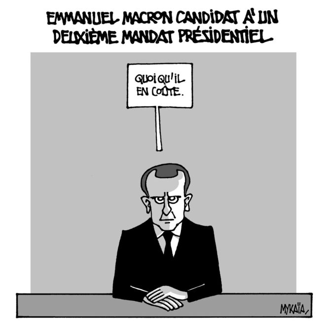 Emmanuel Macron candidat à un deuxième mandat présidentiel