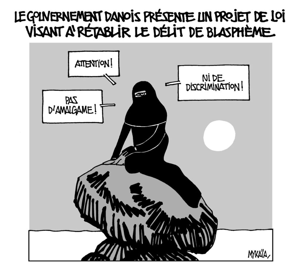 Le gouvernement danois présente un projet de loi visant à rétablir le délit de blasphème