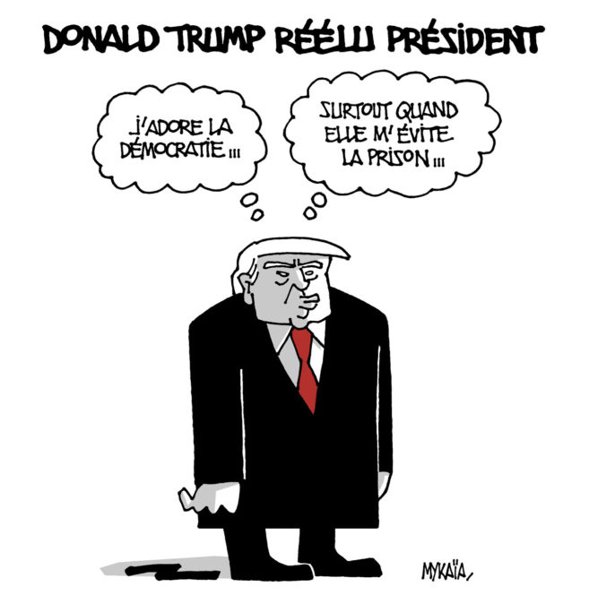 Donald Trump réélu Président