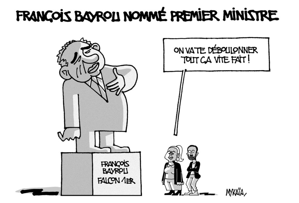 François Bayrou nommé Premier Ministre