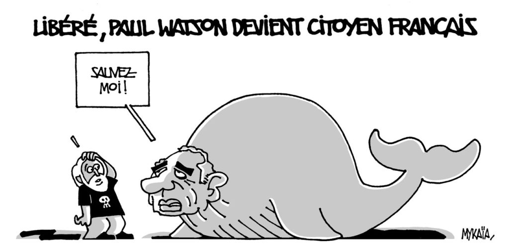 Libéré, Paul Watson devient citoyen français