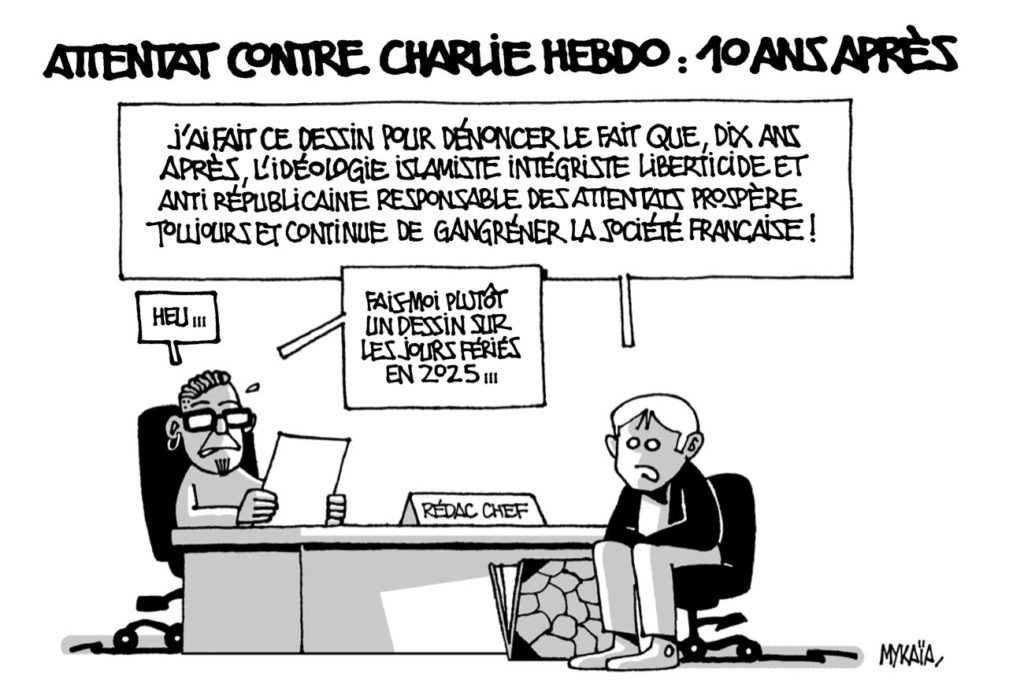 Attentat contre Charlie Hebdo : 10 ans après