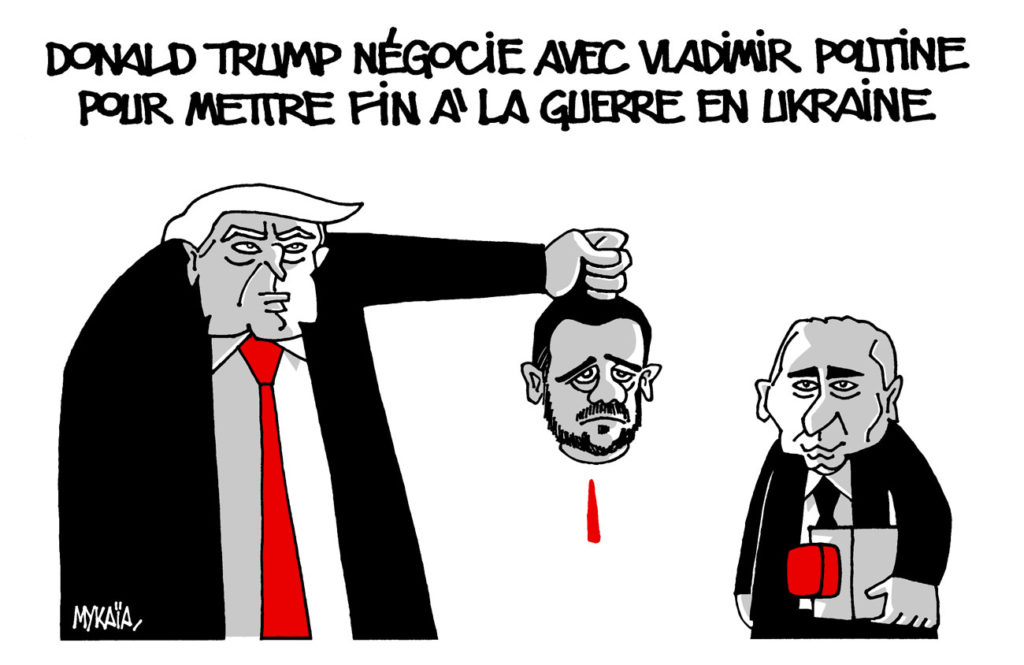 Donald Trump négocie avec Vladimir Poutine pour mettre fin à la guerre en Ukraine