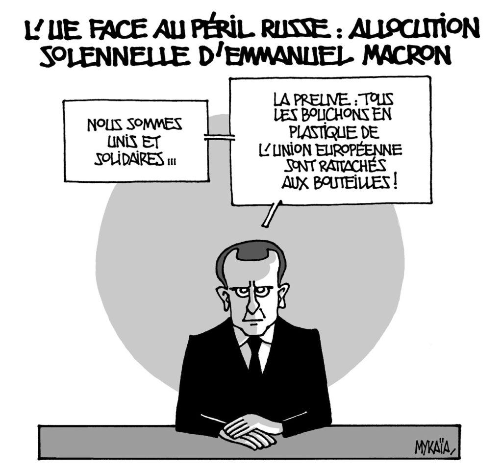 L'UE face au péril russe : allocution solennelle d'Emmanuel Macron