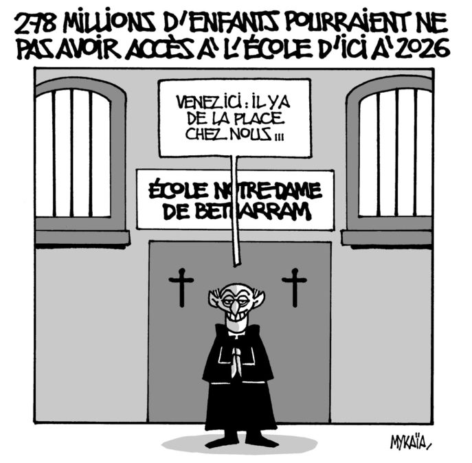 278 millions d'enfants pourraient ne pas avoir accès à l'école d'ici à 2026