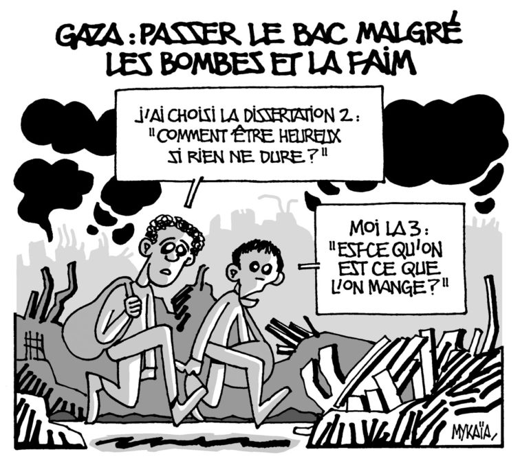 Gaza : passer le bac malgré les bombes et la faim