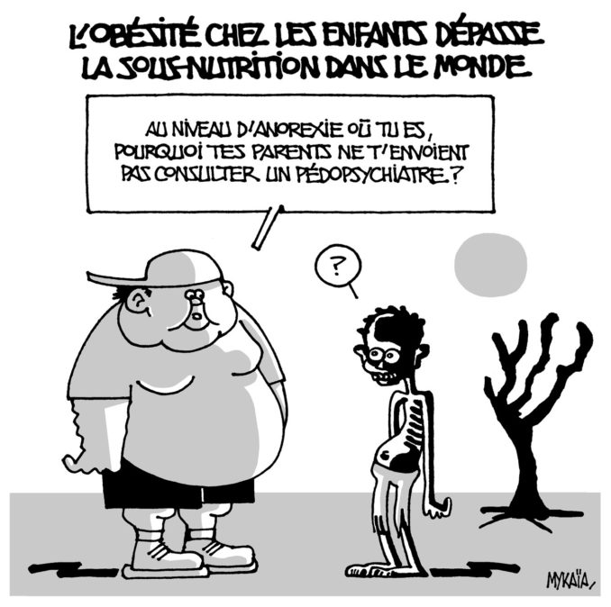L'obésité chez les enfants dépasse la sous-nutrition dans le monde