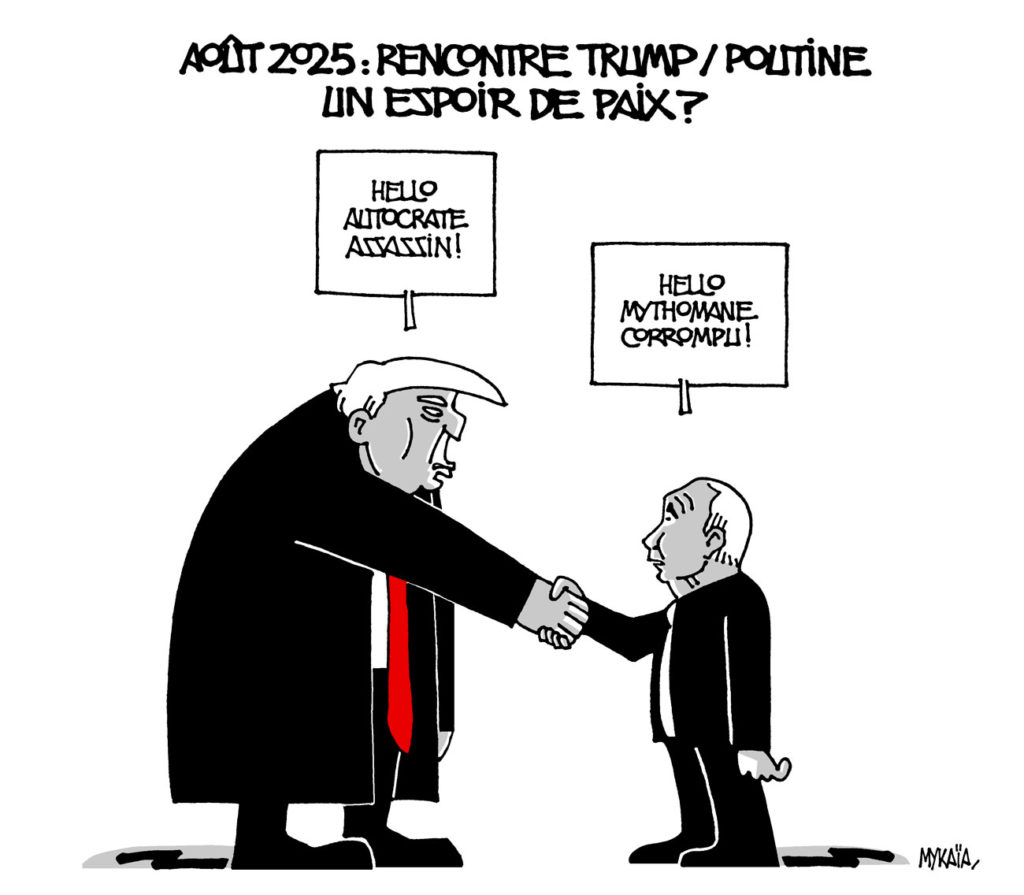 Août 2025 : rencontre Trump/Poutine, un espoir de paix ?