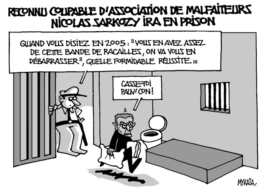 Reconnu coupable d'association de malfaiteurs, Nicolas Sarkozy ira en prison