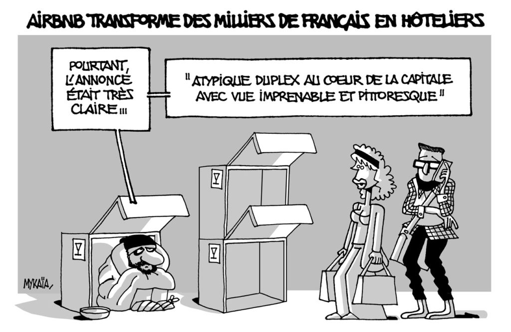 AIRBNB transforme des milliers de Français en hôteliers