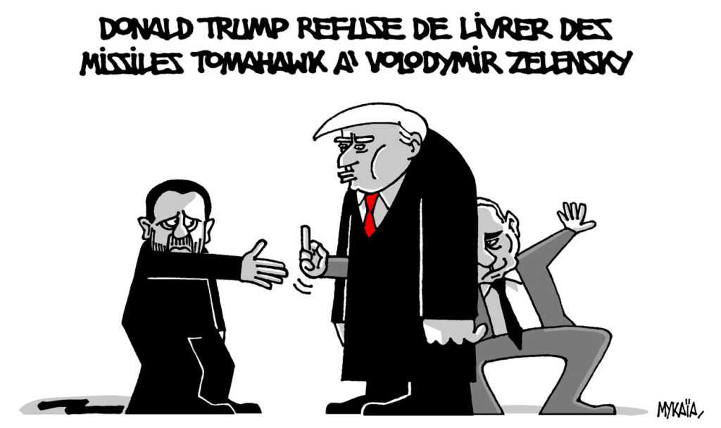Donald Trump refuse de livrer des missiles Tomahawk à Volodymir Zelensky