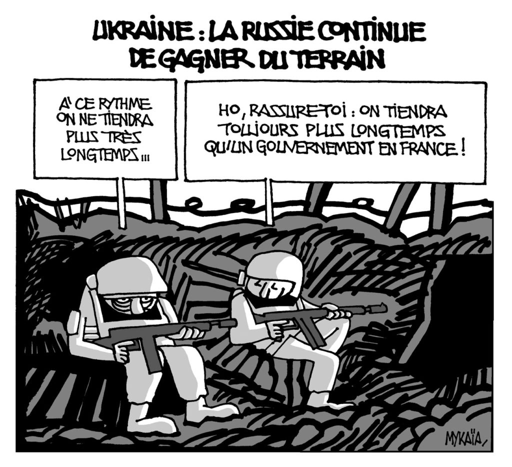 Ukraine : la Russie continue de gagner du terrain